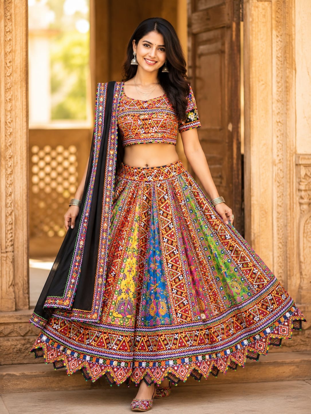 Designer Multicolor Chaniya Choli